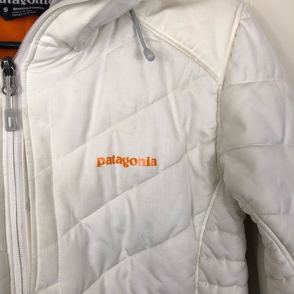 Patagonia White Puffer Jacket Sz S - Picture 3 of 16